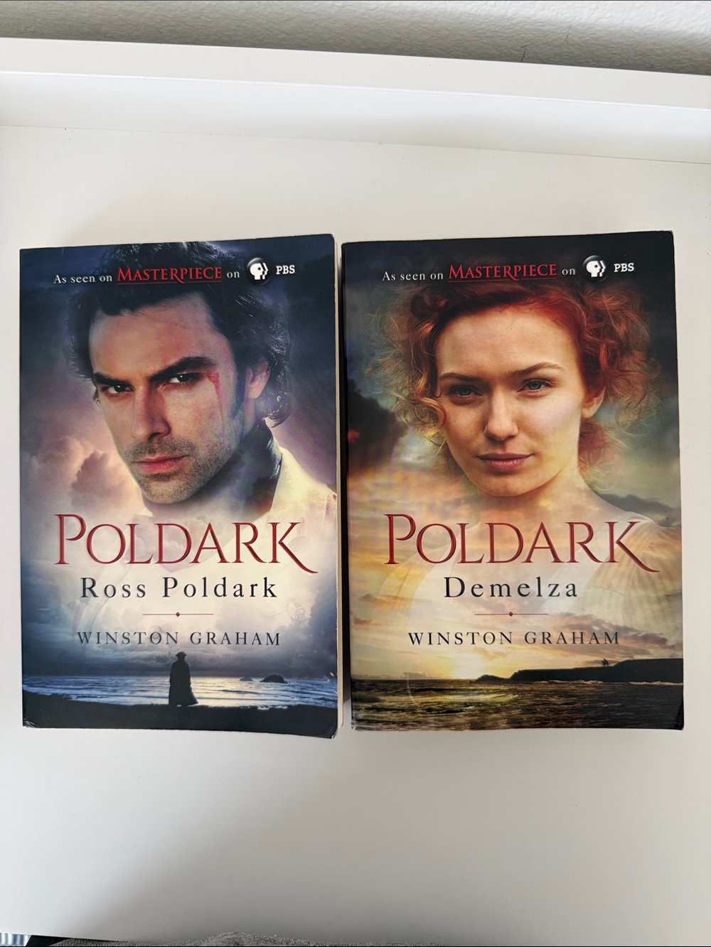 Set of 2 Poldark Books
